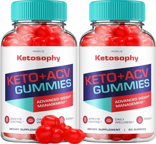 [BRSROBD7OBYR43LA] (2 Pack) KetoSophy Keto ACV Gummies - Advanced Weight Loss KetoSophy Keto Plus Gummies Apple Cider Vinegar KetoSophy ACV Gummies Weight Management Suplemento dietético Comentarios Hombre Mujeres (120 Gummies)