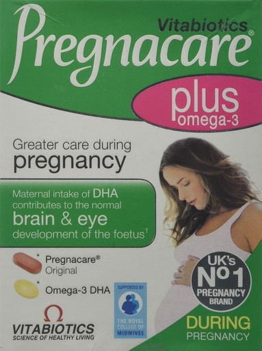[BRSWIGAHAQFAYC3M] Vitabióticos Pregnacare Plus 56Tabs/C (2 embalagem)
