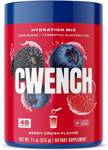 [BRSRA2Y7A5YREC3H] Cwench Electrolyte Mix - Berry Crush 11oz