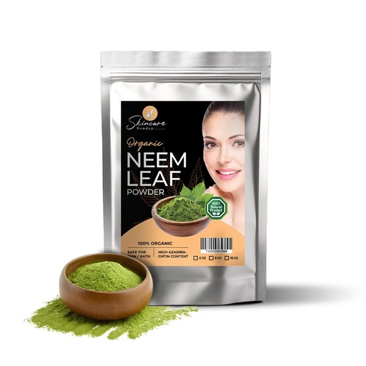 [BRSRAHATBYPGG2AV] Organic Neem Leaf Powder for Skin, Hair & Bath - Pure & Natural 
