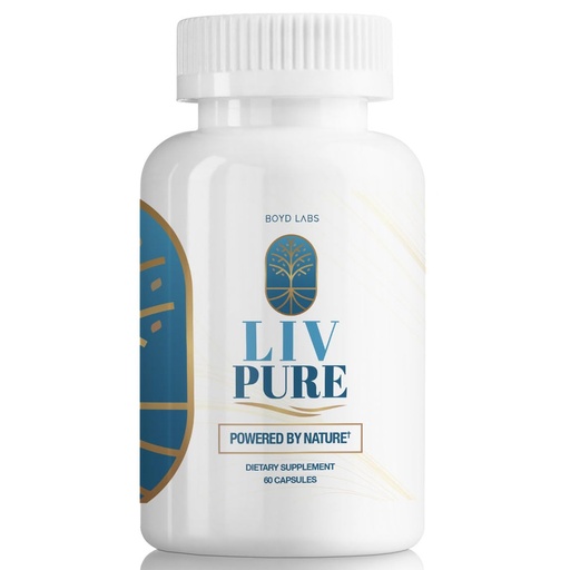 [BRSRAED7B4CAMHYZ] Liv Pure Liver Support Supplement Powered by Nature (60 Capsules)