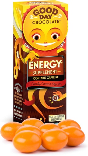 [BRSWKH3YCEPBAYDY] Good Day Chocolate Energy Supplement 8ct