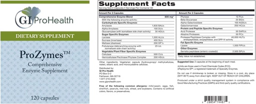 [BRSWI2QQOUCWYEYZ] ProZymes (120)