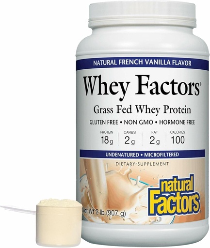 [BRSWI2YCOIPAKEDU] Faktor Alami Whey Factor, French Vanilla, 2- Pound (Pack of 6)