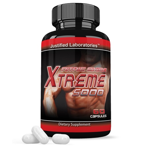 [BRSWGGIOBMGQOCDL] Nitric Oxide Xtreme 5000 Advanced Men's Heath Formula 60 Capsules