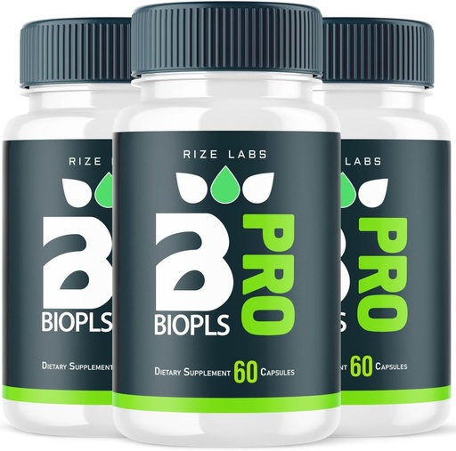 [BRSROGL5BYNWAHYZ] rize labs (3 Pack) Biopls Slim Pro Weight Loss Supplement, Biopls Capsules for Total Body Wellness and a Healthy Lifestyle, Biopls Pills for Leaner Physique, Bio Pls Reviews (180 Capsules)