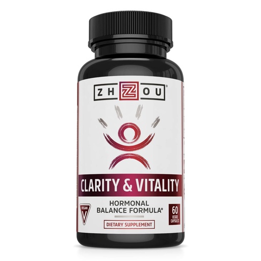 [BRSWIBYRB4OBEEY7] ZHOU Clarity & Vitality - DHEA Supplement for Women and Men, 50mg Pure DHEA for Hormonal Balance, Healthy Aging Support, Vegan - 60 Veggie Capsules (Pack of 1)