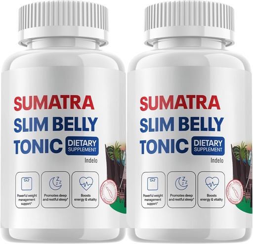 [BRSROBA3OECAA33X] (2 Pack) Sumatra Slim Bely Tonic - Slim Bely Dietary Supplement, Sumatra Slim Belly All-Φυσικά Χάπια, Sumatra SlimBelly Κριτικές (120 Κάψουλες)
