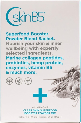 [BRSRAYL7OYOWEF3Z] SkinB5 Clear Skin Superfood Booster 5g x 14 Sachets