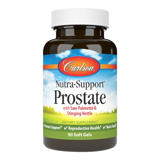 [BRSWGYI5DMPQEYDV] Carlson - Nutra-Support Prostate, with Saw Palmetto & Stinging Nettle, Prostate Support, Reproductive Health & Men's Health, 90 Softgels