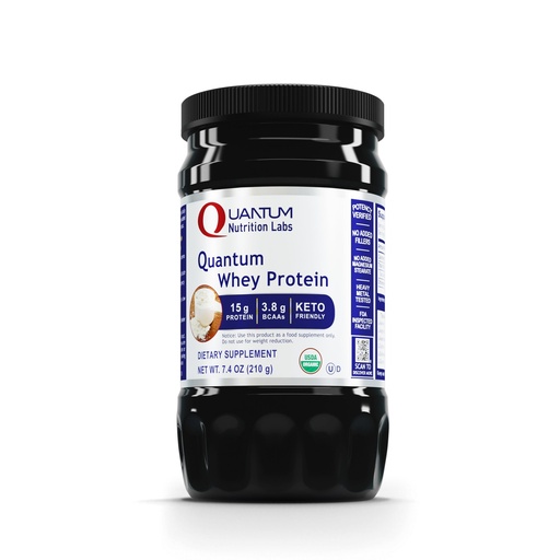 [BRSWGZY7A5YAMDY7] Quantum Nutrition Labs Whey Protein - 7.4 Oz