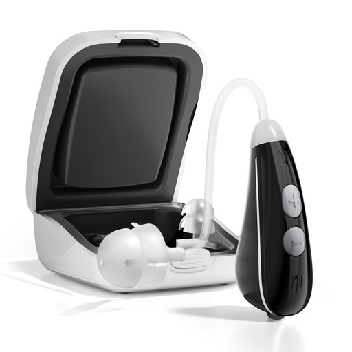[BRSRABL6C54GC2TX] Ceretone Hearing Aids for Seniors - Nexus OTC Hearing Aids with Superior Sound, Discreet & Light Weight, Great Gift, Black