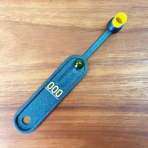 [BRSRAYAZAEPBEELB] Single Capsule Scoop - Size 000 - A Tool for Weighing and Filling Capsules (Filling Tool for Empty Pill Capsules Filler, Capsules Size # 000 00 0 1 2 3 4 5 (000 Capsule Size)