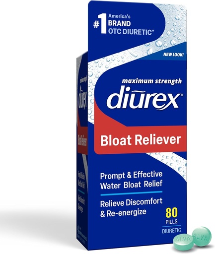 [BRSWIYLROMGQ2FT6] Diurex Ultra Ur-pilak berrantolatzeko - Relieve Water Bloat - Feel Better & Less Heavy - 80 Count