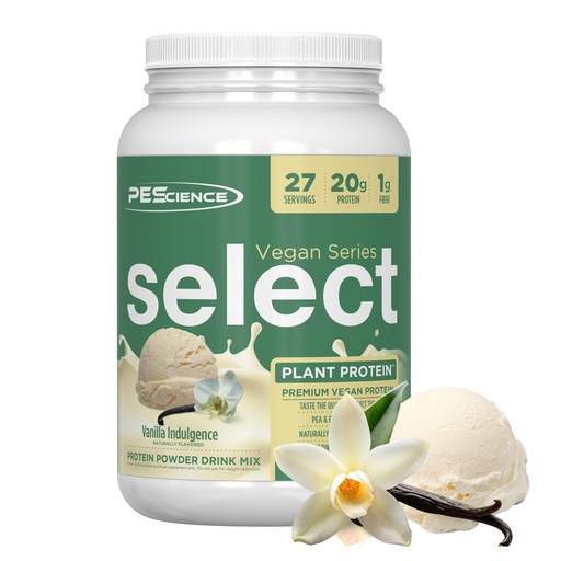[BRSWKGAHA4EAIA3U] PEScience Select Vegan Protein Powder, Plant Based Protein Powder, Amazing Taste, Smooth Texture, Pea and Brown Rice Blend, Dairy Free, Lactose Free, Gluten Free - Vanilla Indulgence, 27 Servings