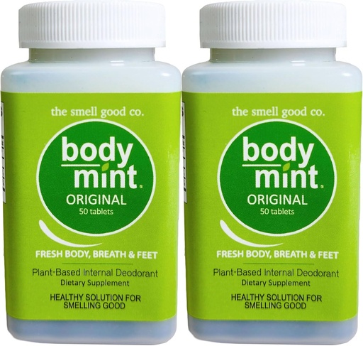 [BRSWIYYOOQMAKYA5] 体Mint,50-Count Bottles (Pack of 2) (英语).