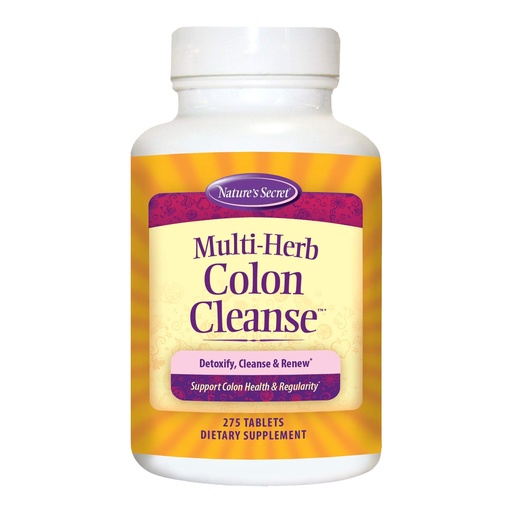 [BRSWIZYZOMPQ2CTA] Nature's Secret Multi-Herb Colon Cleanse, 275 Tablets