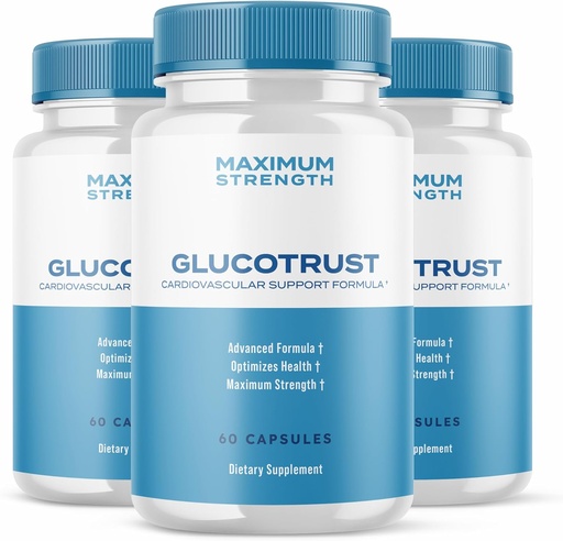 [BRSROZA2B4BQ2HL4] Archa Labs (3 Pack) Glukotrust Advanced Formule Dodatek Kapsle - Gluco Trust Max Kapsle Maximální síla Supplement pilulky (180 Kapsle)