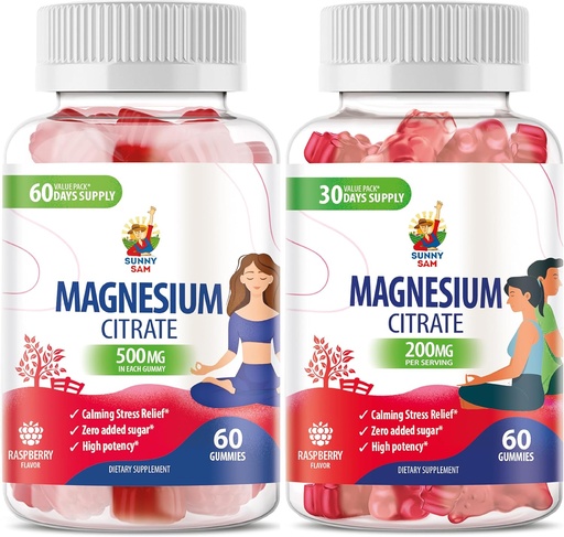[BRSRAYL2BYPWC2YY] Magnesium 200mg & Magnesium 500mg untuk orang dewasa