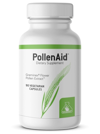 [BRSWIYT3A4OBCAL6] Graminex PollenAid Prostate Supplement: All Natural Prostate Support for Bladder Control & Urinary Tract Health, Rye Pollen Extract Made in USA, 90 Vegetarian Capsules