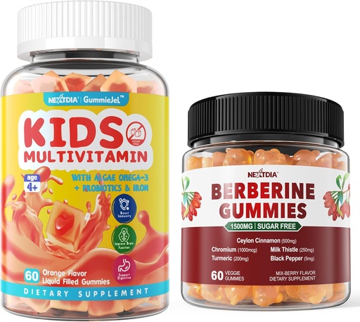 [BRSRA2YLBUPREGQU] Berberine + Kids Multivitamin