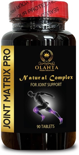 [BRSRAFD4BYGRSC34] Joint Matrix PRO Complex - glucosamine sulfate msm, Joint Support Supplement with Chondroitin for Hands, Back, Knee, and Joint Health - 1 Bottle