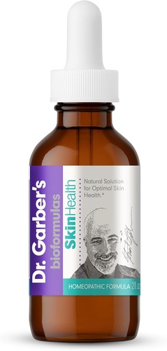 [BRSWIYQ5PINGKYI5] Dr. Garber's Natural Solutions Skin Health Oral Drops - Gemmotherapy Liquid Supplement for Itchy & Dry Skin, Acne, Eczema, & Allergy Relief, Promotes Healthy Skin to Look and Feel Better - 60ml