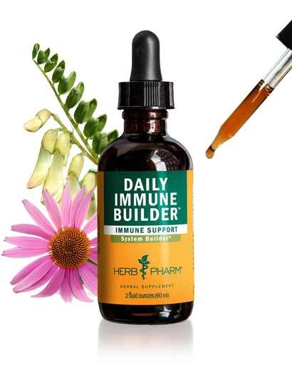 [BRSWKGL2CQNBMF32] Herb Pharm Daily Immune Builder Herbal Immune System Defense, 2 Oz