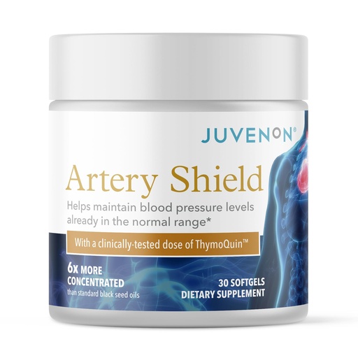 [BRSW2ZQZBYHQE3LP] Juvenon Artery Shield - Supplement with Black Seed Oil