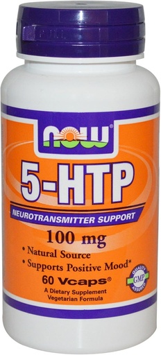 [BRSWIYQ6CACAIYLY] 5-HTP 100mg 60 VegiCaps (Pack of 2)