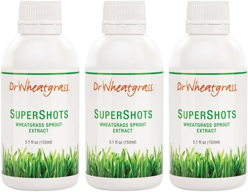 [BRSWKYAFBIABCEIZ] Dr. Buğdaygrass (Pack of 3) Supershots (30 Day Supply) - Taze Buğdaygrasss Juice and Toz Toz