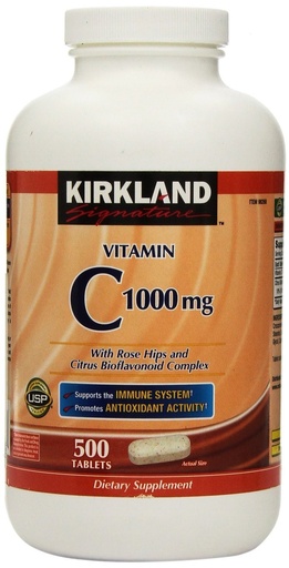 [BRSWKFACDMIAGCTO] Kirkland Signature Vitamin C 1000 mg., 500 Tablets (2 Pack)