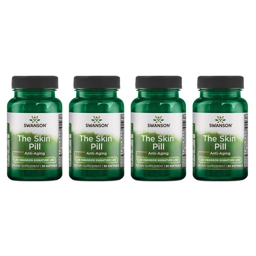 [BRSWGAAFPMGRUGTL] Swanson Signature Line The Skin Pill 30 Softgels (4 Pack)