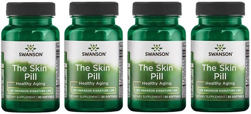 [BRSWGAAFPMGRUGTL] Swanson Signature Line The Skin Pill 30 Softgels (4 Pack)