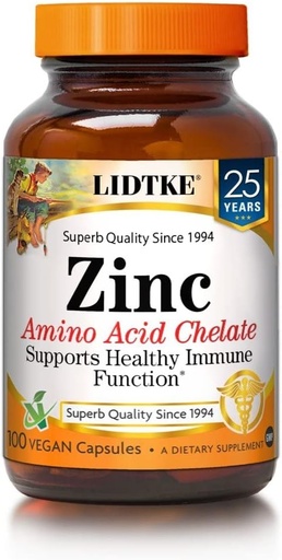 [BRSRMYL5BANBQC3P] LIDTKE Zinc 100 VegCap