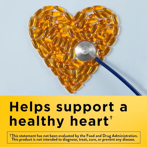 [BRSRAY35DIHQEH37] Nature Made Fish Oil Softgels - Omega 3 Supplement for Heart Health, 230 Softgels, 115 Day Supply (Pack of 2)