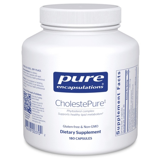 [BRSWIY34CUBRO2QZ] Pure Encapsulations CholestePure | Supplement to Support Cardiovascular Health, Enzyme Function, and Lipid Metabolism* | 180 Capsules