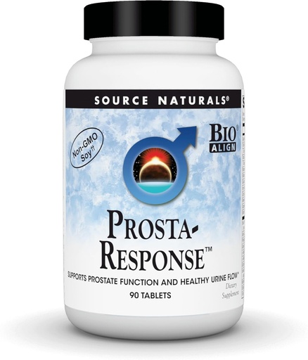 [BRSRAEA3BEHREYAU] Source Naturals Prosta-Response with Non-GMO Soy, Supports Prostate Function and Healthy Urine Flow* - 90 Tablets