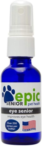 [BRSWECQOBUCGECLG] Eye Senior - All Natural Liquid Spray Supplement for Older Pets - Stop The Aging Process - Better Eyesight - Mist Over Eyes and Put in Food & Water (1 oz)