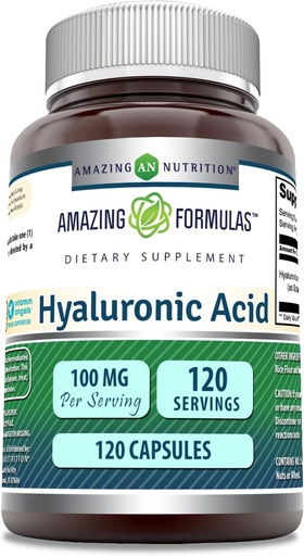 [BRSWKEYOBMHA2FYV] Amazing Formulas Hyaluronic Acid 100 Mg Συμπλήρωμα 