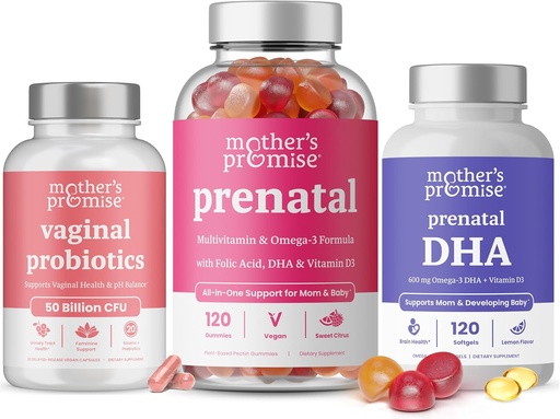 [BRSRA23RC4NWAFL7] Ana səhifə Vaginal Probiotics + Prenatal DHA və Prenatal Vitamin Gummies Paketləri
