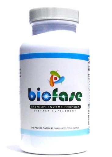 [BRSRMAIOOUIGGCLJ] Biofase-Premium-Enzyme-Formula 120 Capsules - Biofilm Defense & Digestion - Systemic Enzymes to Support Intestinal Health - No Fillers!