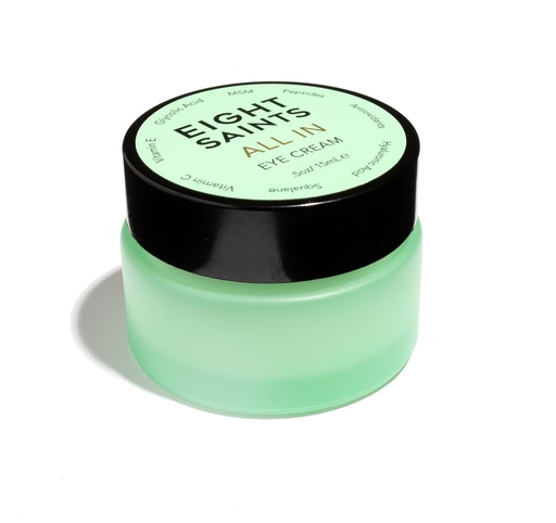 [BRSWYCYFCB5G2ELL] Eight Saints Skin Care All In Eye Cream, Natural and Organic Anti Aging Under Eye Cream to Reduce Puffiness, Wrinkles, and Under Eye Bags, Dark Circles Under Eye Treatment, 0.5 Ounces
