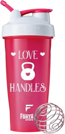 [BRSWYEA5OVYBQC3D] Forza Sports Blender Bottle x Classic 28 oz. Shaker - Love Handles