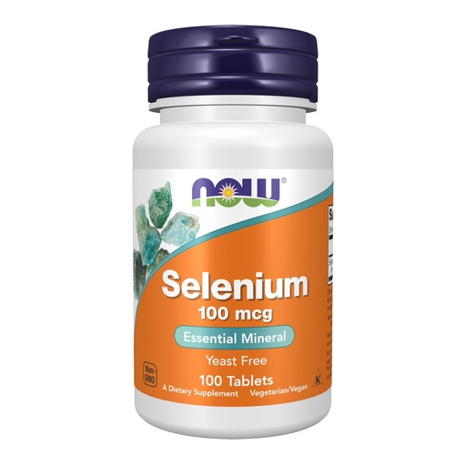 [BRSWIYQIOECWYF34] NOW Supplements, Selenium (L-Selenomethionine) 100 mcg, Essential Mineral*, 100 Tablets
