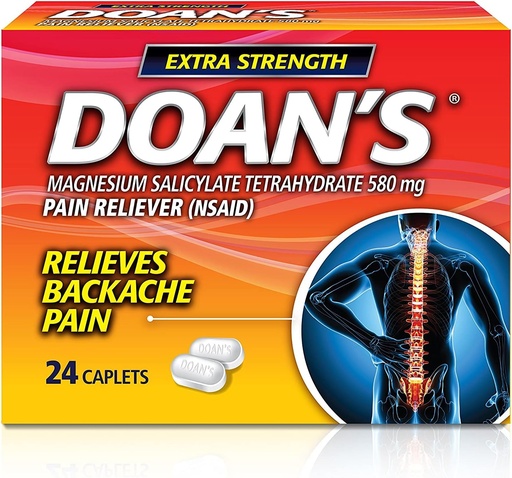 [BRSWIYQOAQBAIEQV] Doans Extra Strength Caplets, 24 Count