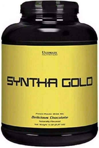 [BRSWKHD6OUCQCGTD] Ultimate Nutrition Syntho Gold Time Release Casein Protein Powder with Milk Egg and Whey Protein Isolate - Up to 6 Hours of Sustained Protein, 65 Servings, Chocolate