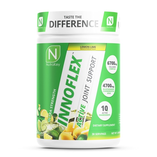 [BRSWIEI6CACGYG32] NutraKey Innoflex Glucosamine with Chondroitin, Msm, Hyaluronic Acid and Collagen, 1500mg