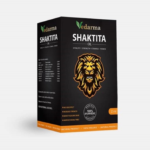 [BRSROCAPOINRSF3V] Shaktita Oil för styrka och Stamina Booster Oil för Män - 15 ml