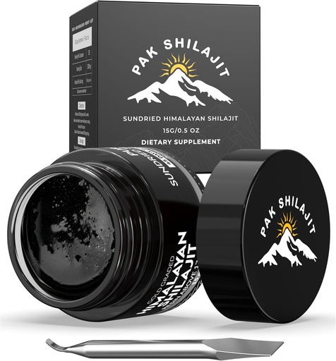 [BRSROAT3CV5QGCD6] Rena Himalayan Shilajit Resin 45 Days Sun Dried & Gold Graded Shilajit ovanför 17000FT | Purified & Organic, 85 Plus Natural Minerals, Rich in Fulvic & Humic Acid for Men & Womens (15Gram)